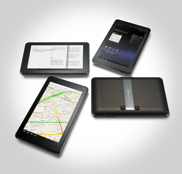 lg optimus pad range shot